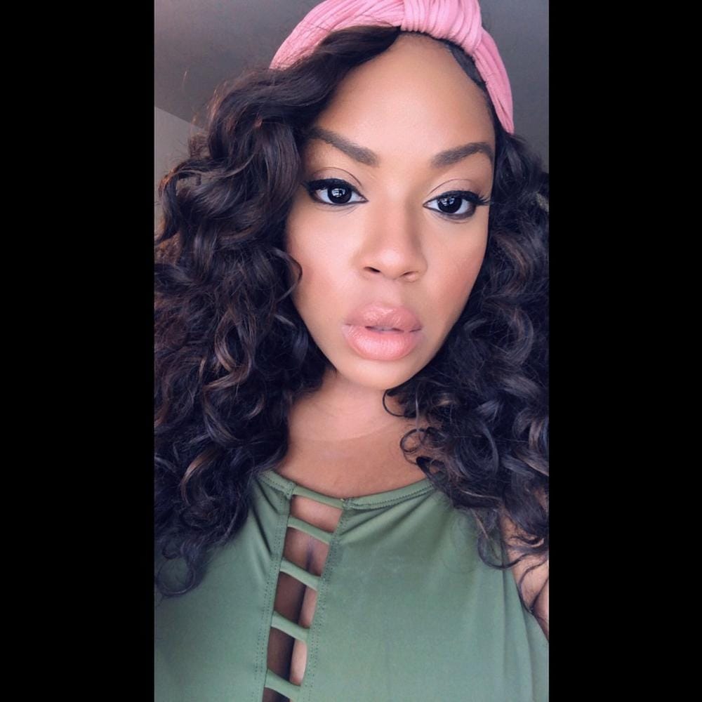 Customer photo review of Outre Quick Weave Half Wig PENNY 26 Inch