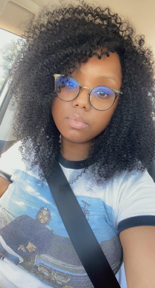 Customer photo review of Model Model Clean Cap Protectif Style Synthetic Hair Wig - NUMBER 17
