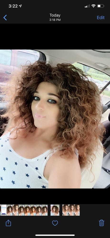 Customer photo review of Vanessa Express Synthetic Lace Front Wig TOPS YOLAN