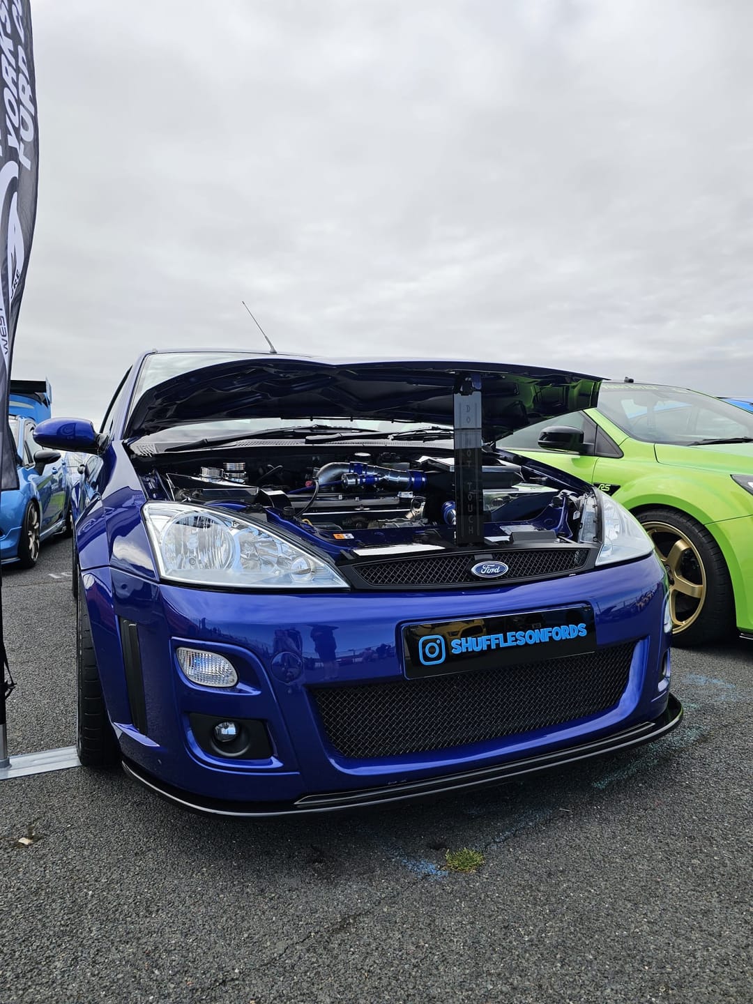 Customer photo review of Custom Vehicle Show Plates (4D Acrylic)