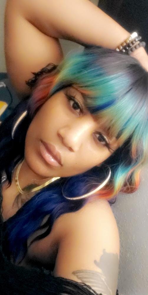 Customer photo review of It's A Wig Synthetic Hair Full Wig - NUNA
