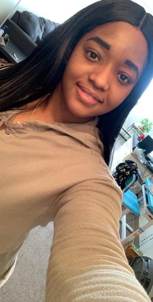 Customer photo review of Sensationnel Dashly Synthetic Lace Front Wig - LACE UNIT 10