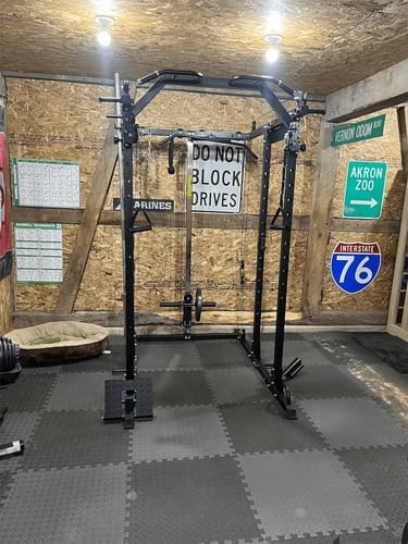 Customer photo review of K6-1.0 Home Gym Package