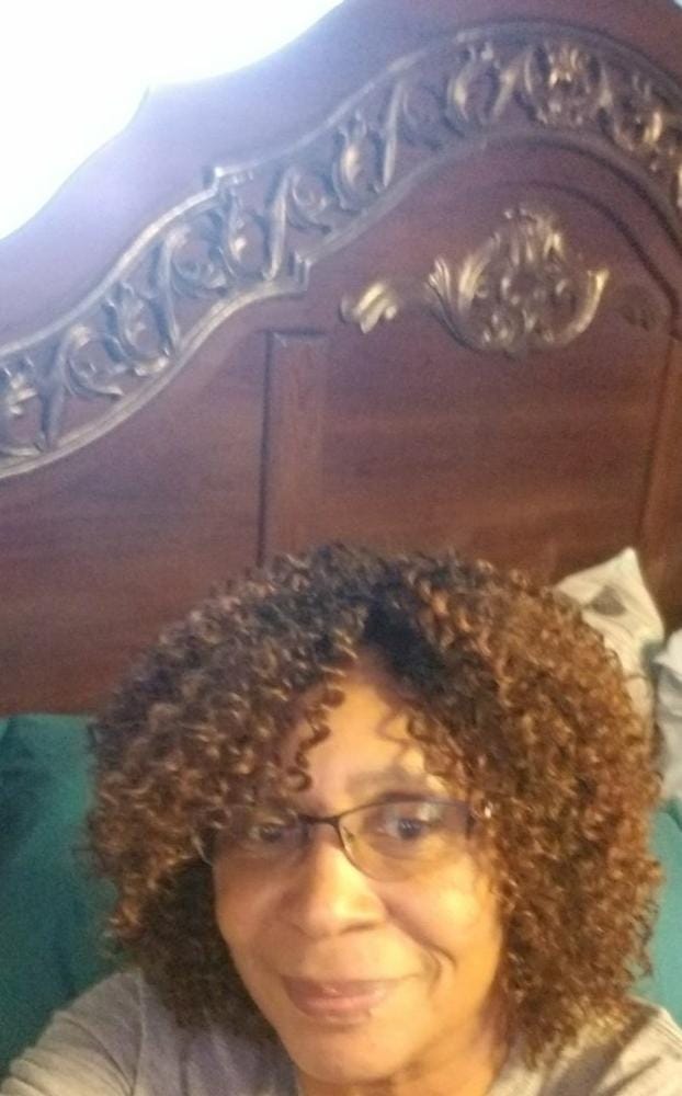 Customer photo review of MilkyWay Que Shortcut Series Human Hair Blend Weave - JERRY CURL 3 PCS