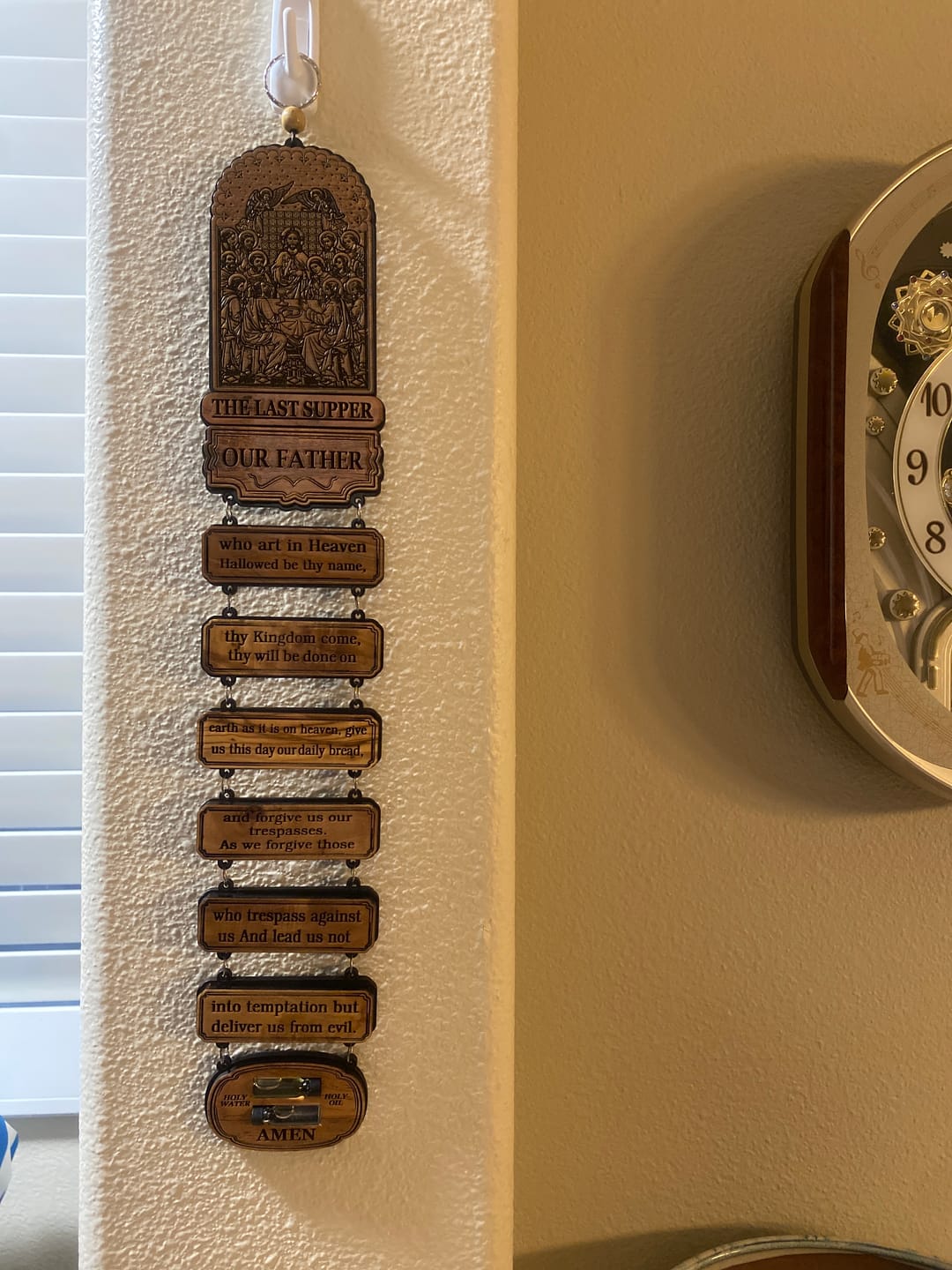 Customer photo review of Holy Land Last Supper Wall Hanging
