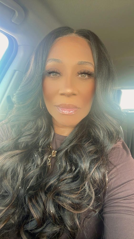 Customer photo review of Sensationnel Butta Lace Synthetic HD Lace Wig - BUTTA UNIT 32