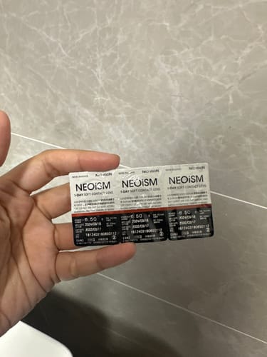 Customer photo review of Neo Ism Coco Brown (50pcs) (Mpc lens) 1Day G.DIA 13.2mm