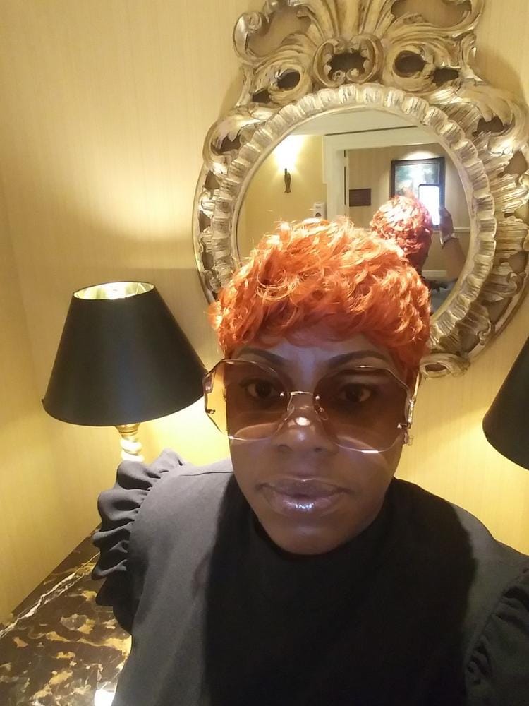 Customer photo review of Sensationnel Synthetic Instant Fashion Wig - ANITA