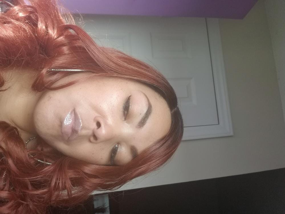 Customer photo review of Sensationnel Dashly Synthetic Lace Front Wig - LACE UNIT 10