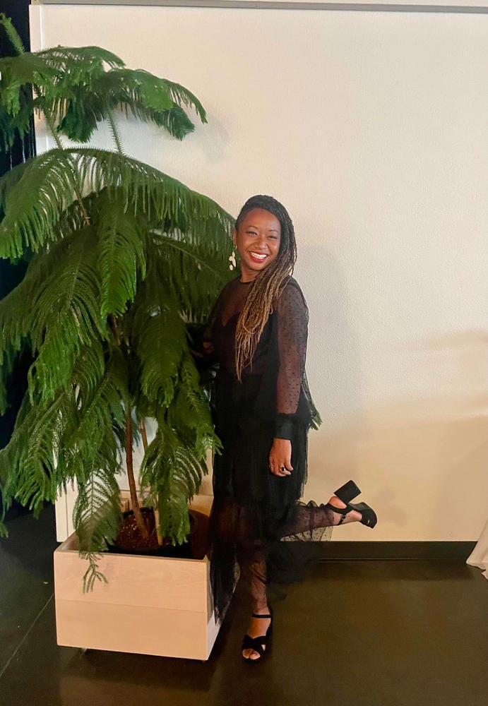 Customer photo review of Freetress Equal JAMAICAN TWIST BRAID