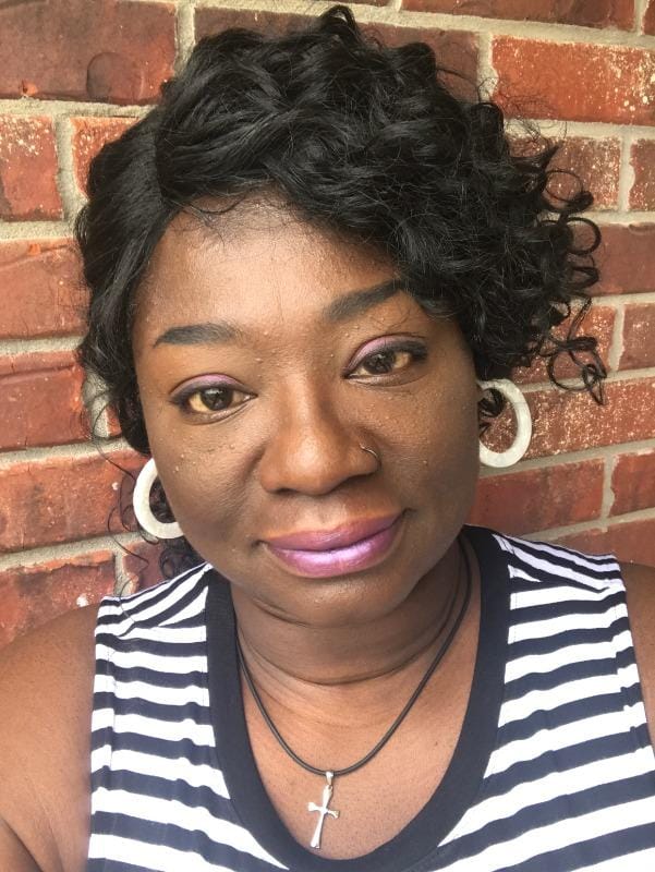 Customer photo review of Outre Synthetic Lace Part Daily Wig - KAMALA