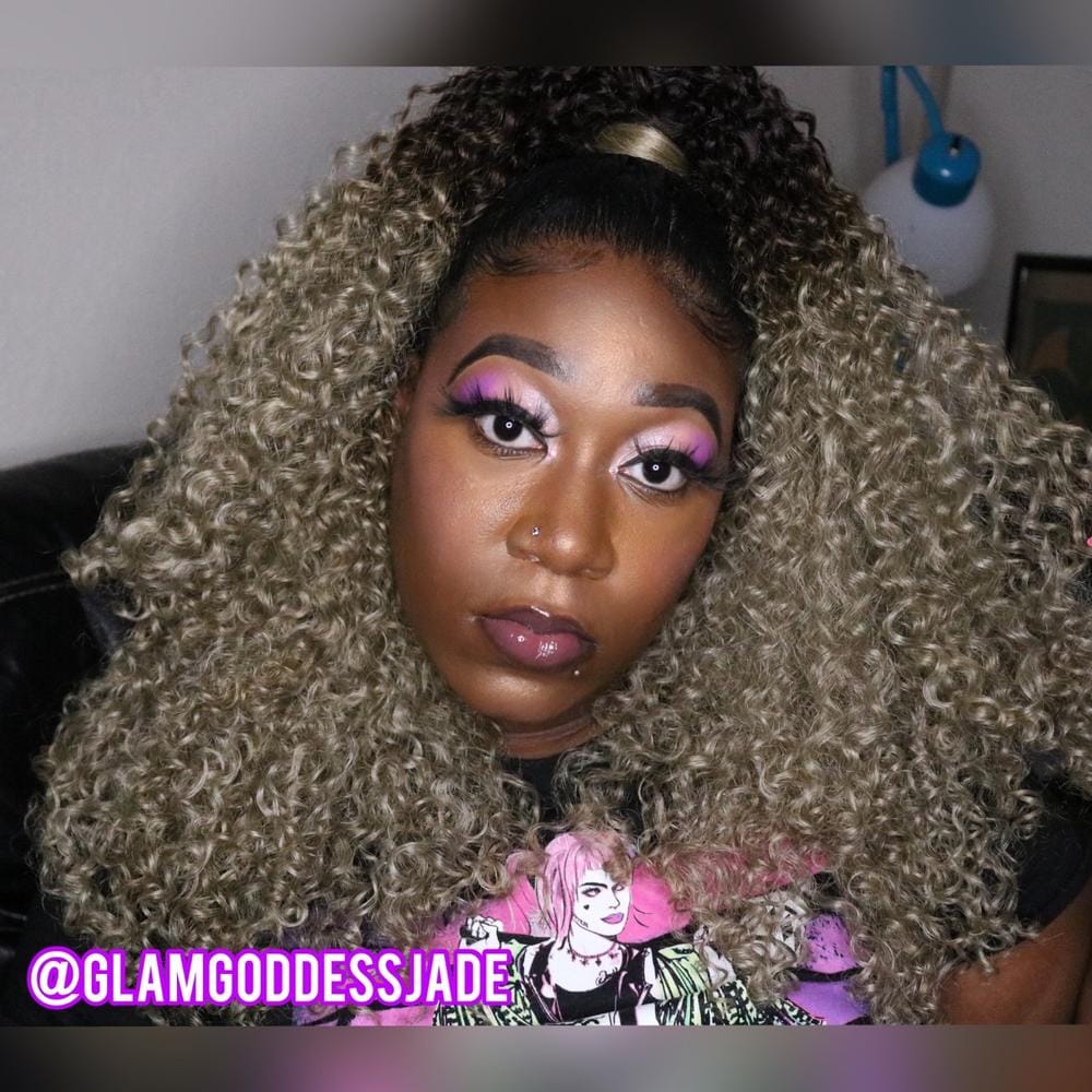 Customer photo review of Sensationnel Instant Up & Down Pony Wrap Synthetic Half Wig - UD 3