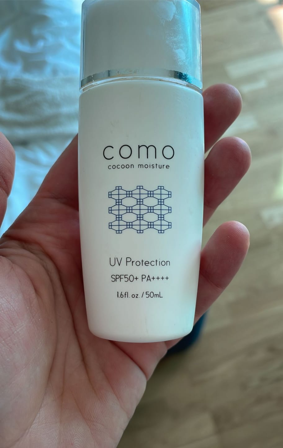 Customer photo review of COMOACE UV Cream With Silk Extract SPF50 + / PA ++++
