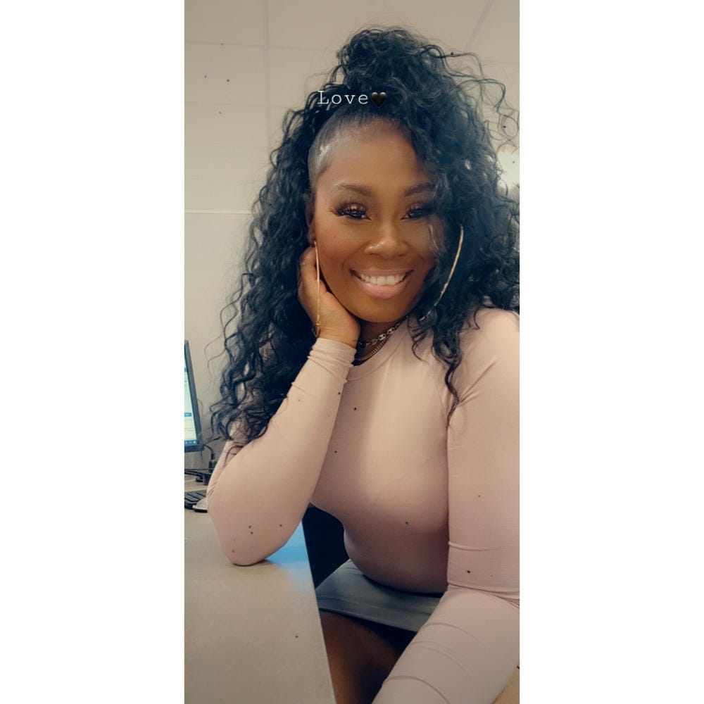 Customer photo review of Sensationnel Instant Up & Down Pony Wrap Synthetic Half Wig - UD 2