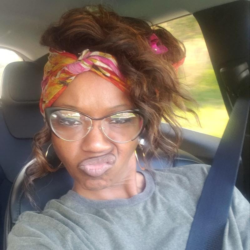 Customer photo review of Freetress Braid 2X Wand Curl Crochet Braid RINGLET WAND CURL