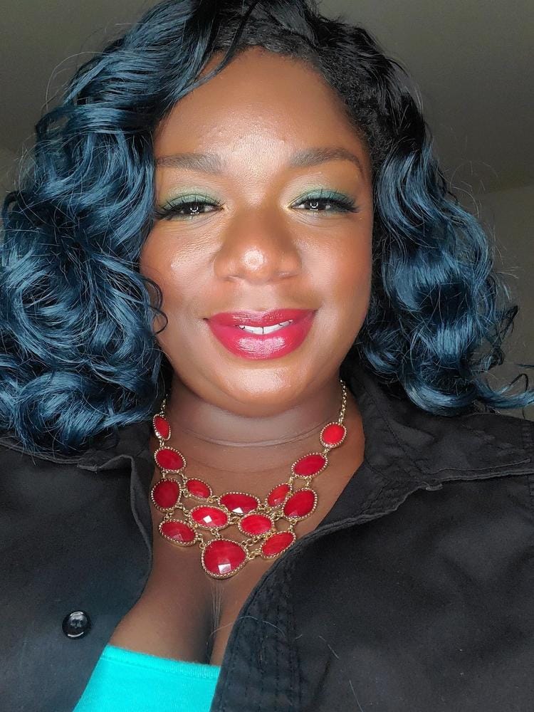 Customer photo review of Sensationnel Synthetic Half Wig Instant Weave - DEE