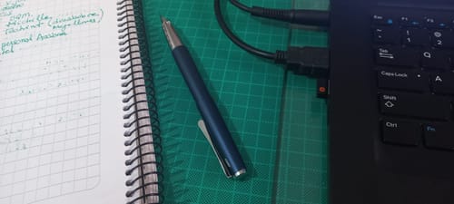 Customer photo review of Pluma Lamy Studio 3 Imperial Azul