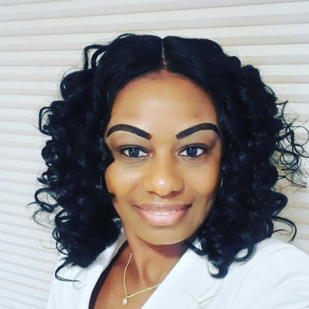 Customer photo review of Sensationnel Butta Lace Synthetic Hair HD Lace Wig - BUTTA UNIT 10