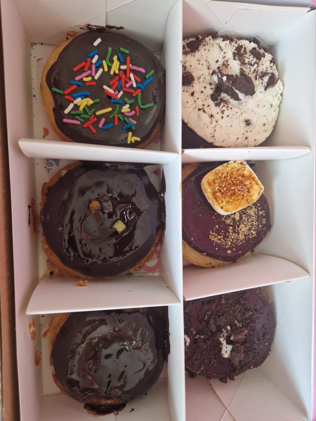 Customer photo review of The Baked Choccy Box