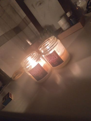 Customer photo review of Coconut Candle with Citronella, Lemongrass & Lavender 200ml
