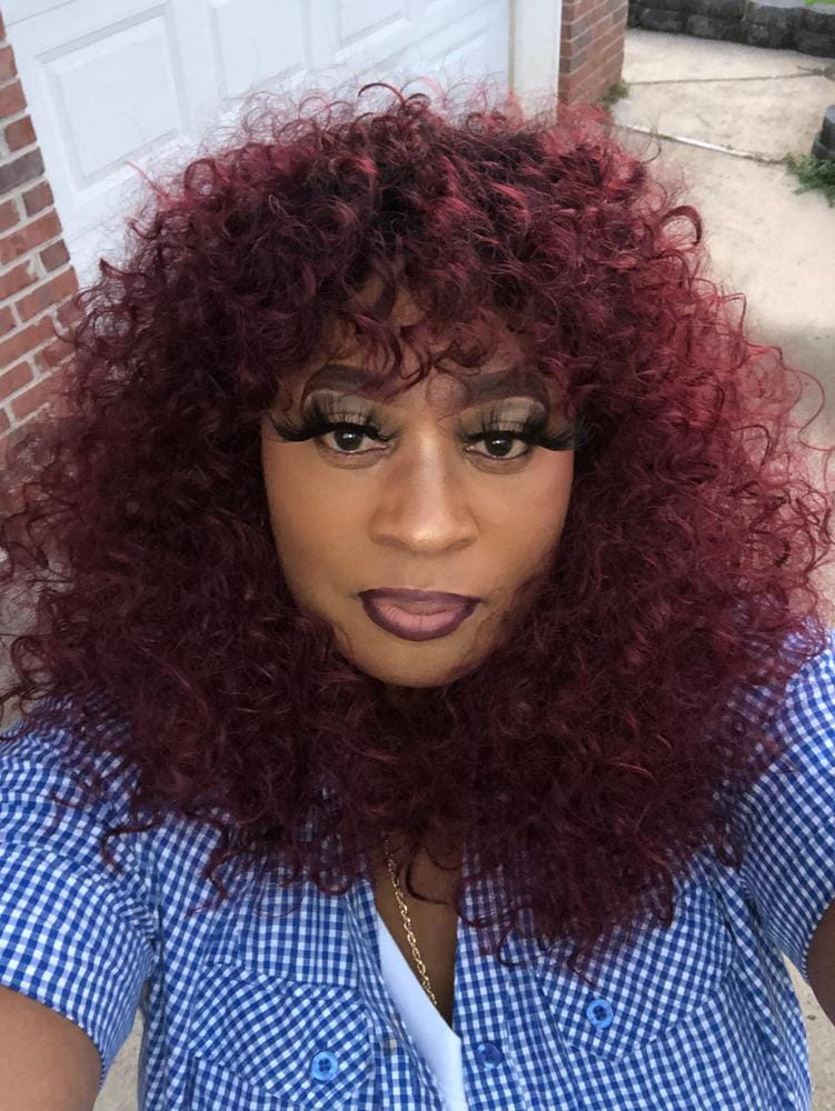 Customer photo review of Outre Synthetic Lace Part Daily Wig - DEANDRA