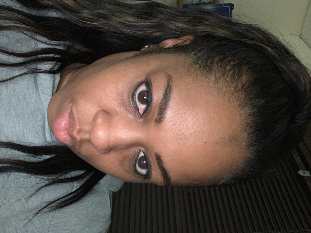 Customer photo review of Mane Concept Human Hair StyleMix Brazilian Mega Wrap & Tie Ponytail - MBWNT03 NEW WAVE 22 INCH