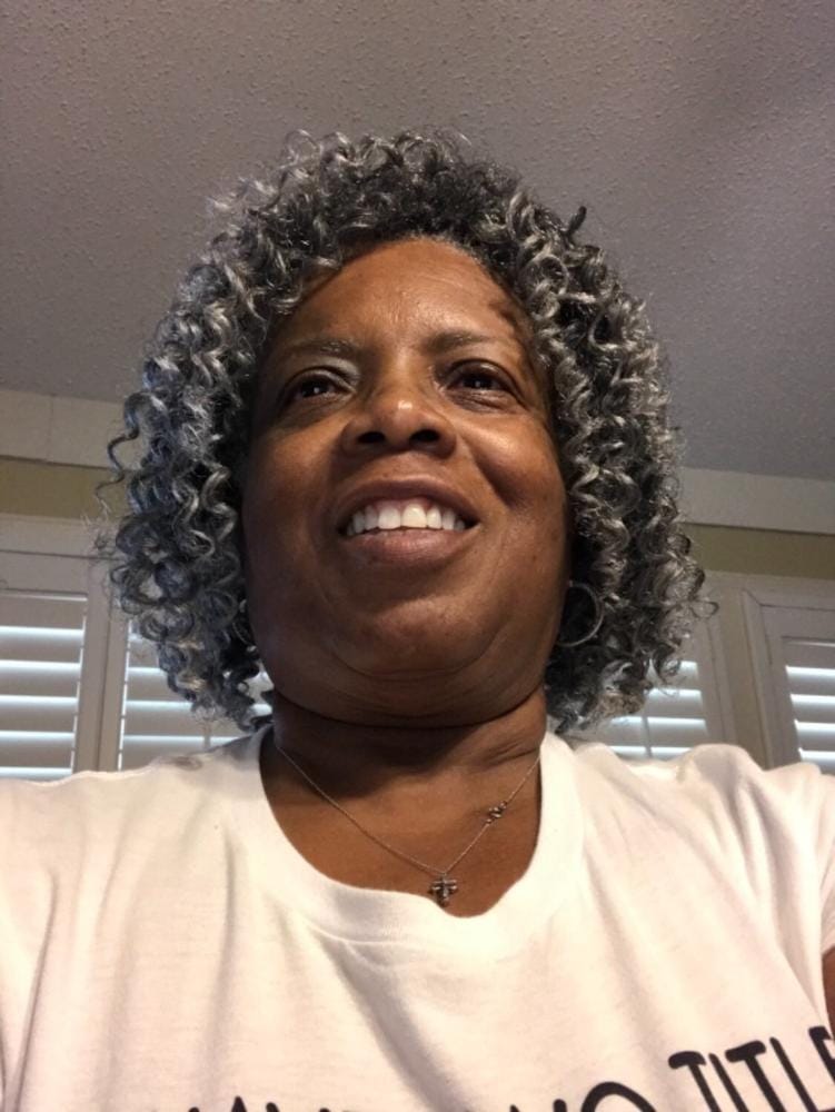 Customer photo review of Freetress Braid 2X Wand Curl Crochet Braid SOFT BABY CURL