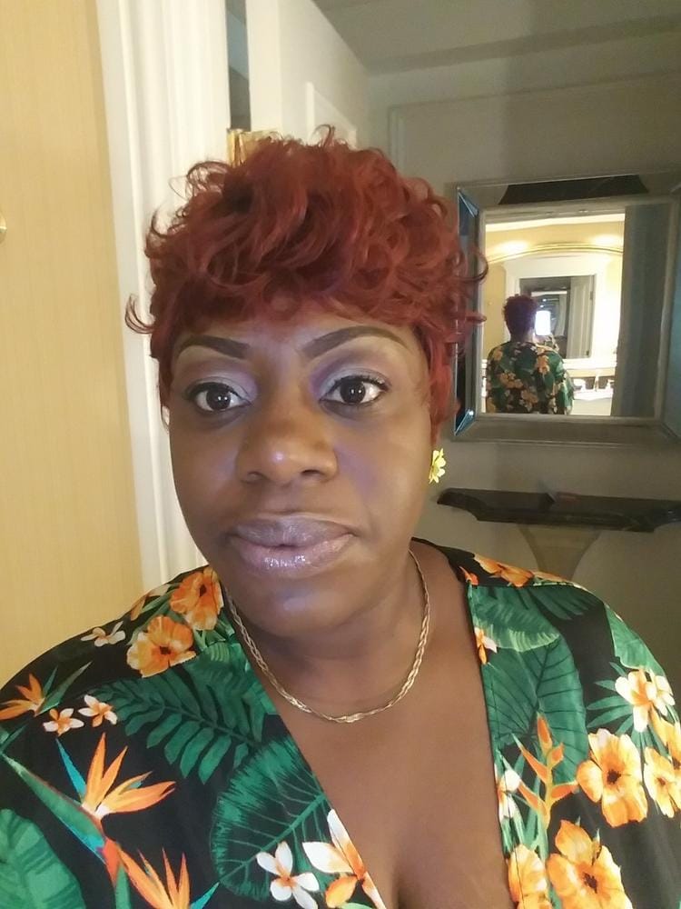 Customer photo review of Sensationnel Synthetic Instant Fashion Wig - ANITA