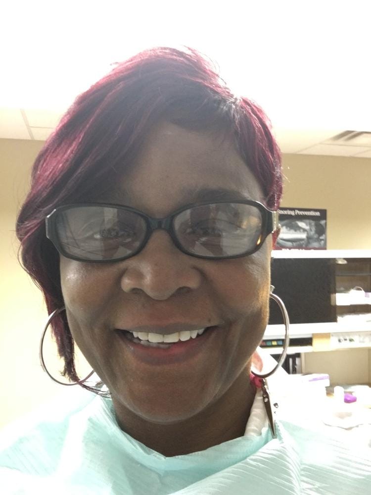 Customer photo review of It's a Cap Weave Human Hair Wig CYNTHIA