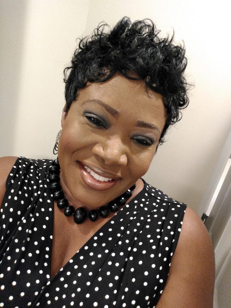 Customer photo review of Sensationnel Synthetic Instant Fashion Wig - ANITA