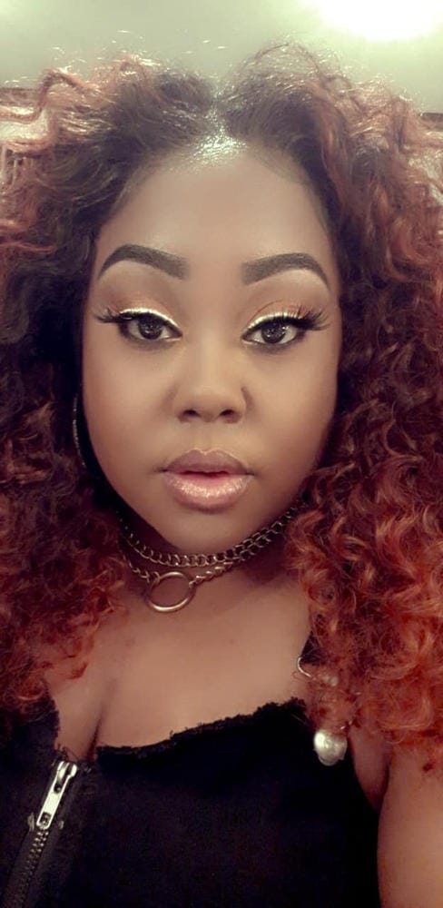 Customer photo review of Outre Synthetic Lace Front Wig Perfect Hairline 13x6 - DOMINICA