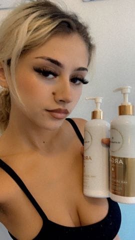 Customer photo review of Shampoo for Thinning Hair Bundle