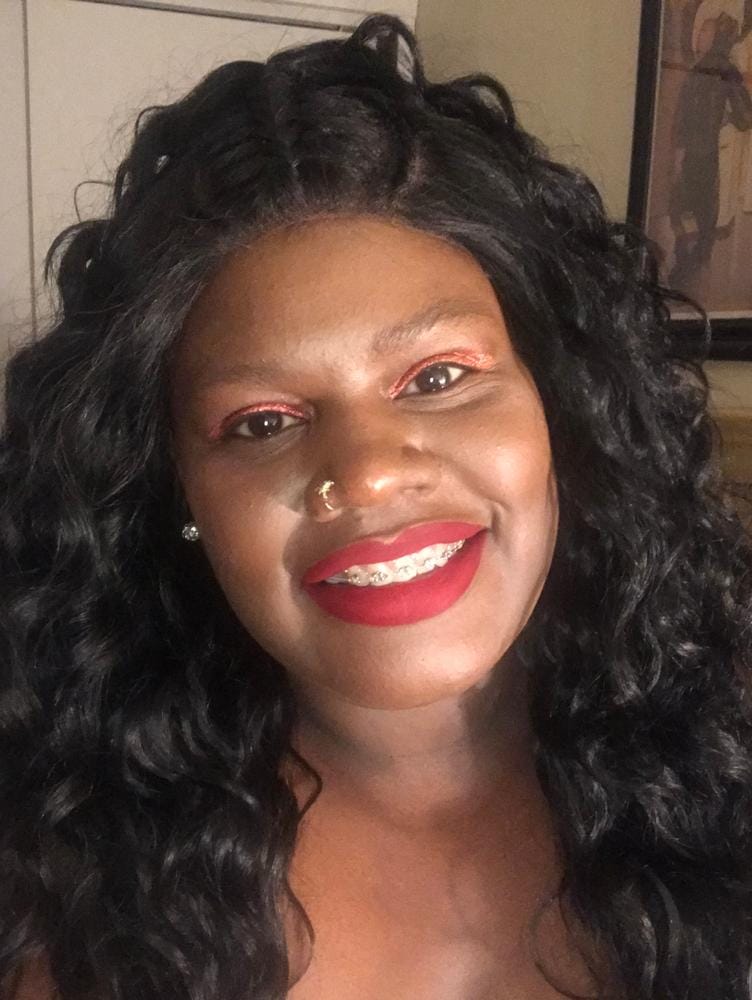 Customer photo review of Sensationnel Instant Weave Curls Kinks & CO Synthetic Half Wig - BOSS LADY/TOP LADY