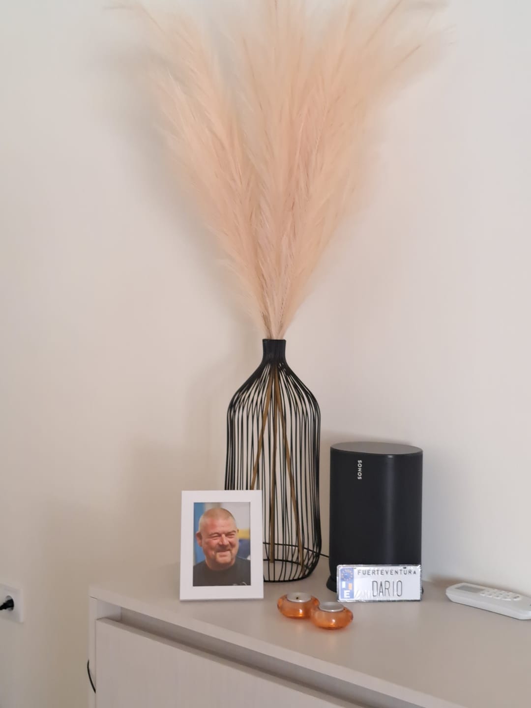 Customer photo review of Pampas 110cm (3 tiges)- Crème