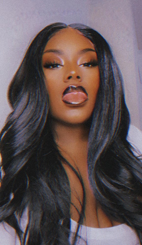 Customer photo review of Sensationnel Butta Lace Synthetic Hair HD Lace Wig - BUTTA UNIT 16
