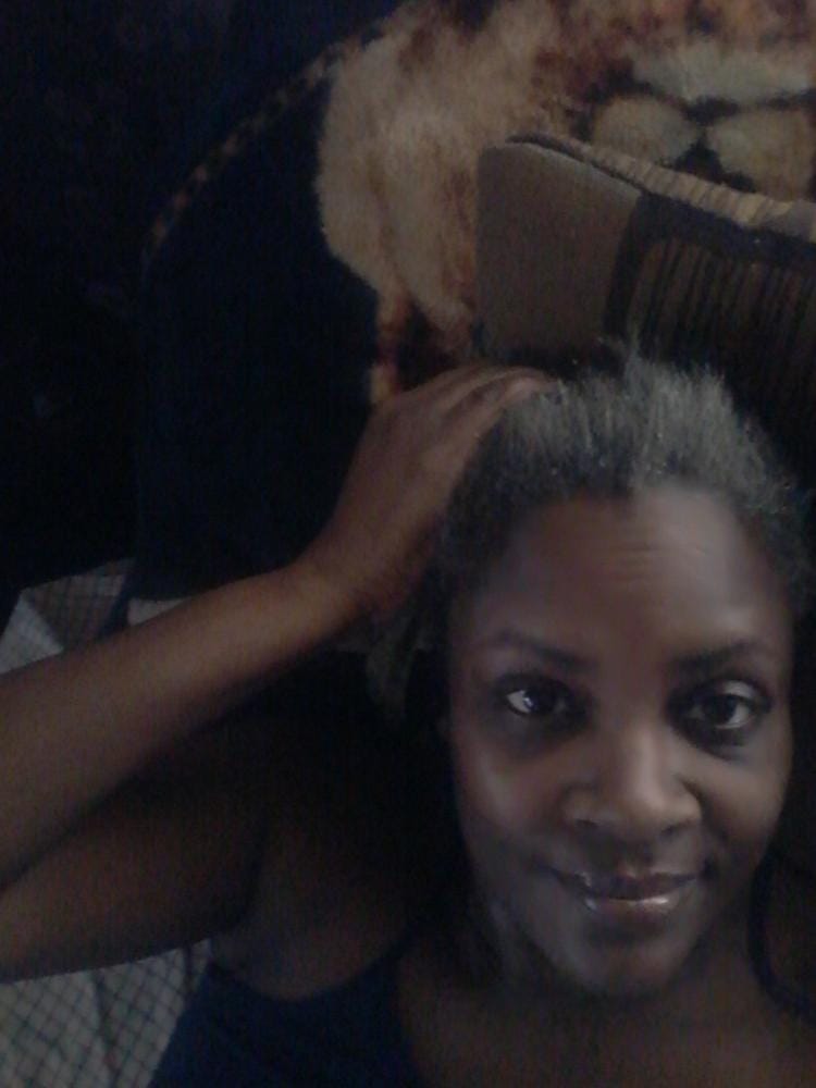 Customer photo review of It's a Cap Weave 100% Human Hair Wig MOLLY