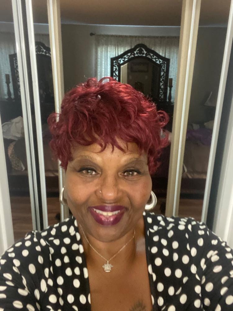 Customer photo review of Sensationnel Synthetic Instant Fashion Wig - ANITA