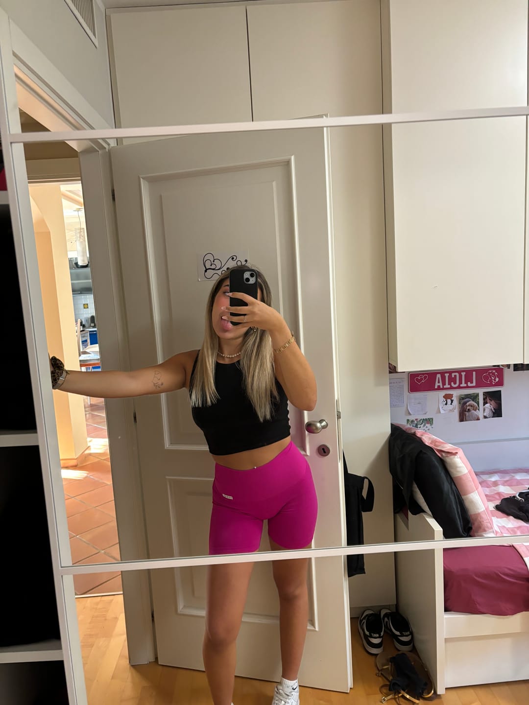 Customer photo review of Shorts All-Up Fuxia