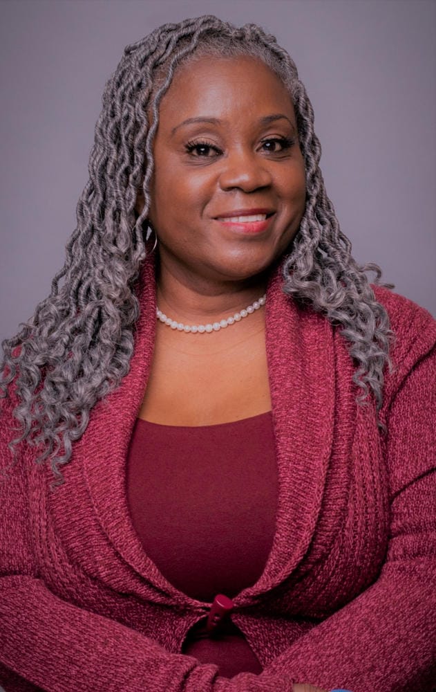 Customer photo review of Freetress Synthetic Crochet Braids 2X HIPPIE LOC 12"