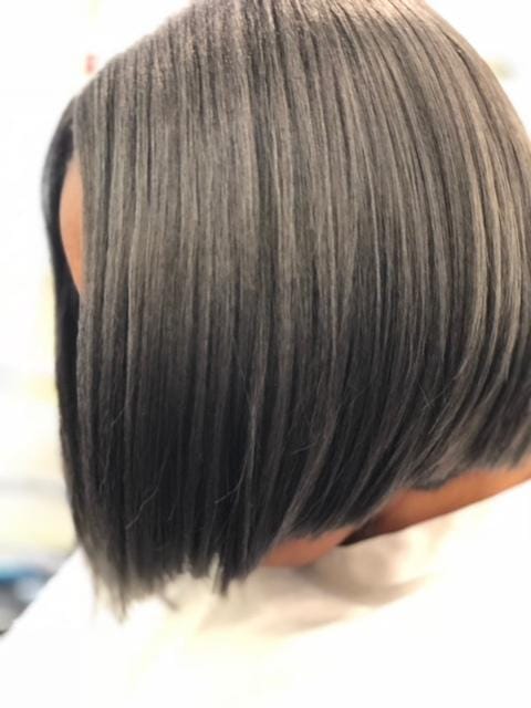 Customer photo review of Vivica A Fox Human Hair Pure Stretch Cap Wig - HH CARITA