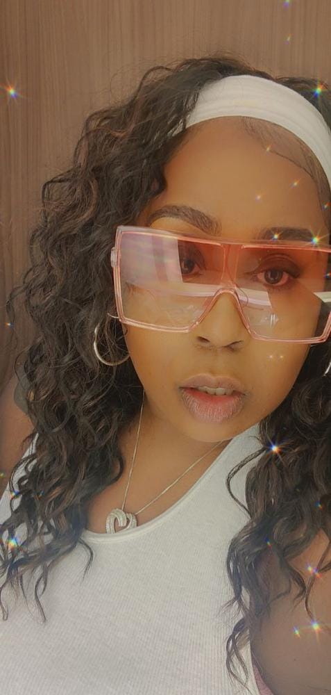 Customer photo review of Sensationnel Instant Weave Half Wig HZ 7047