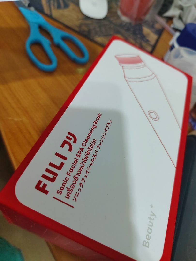 Customer photo review of เครื่องล้างหน้าไฟฟ้าโซนิค | FULI Sonic Facial SPA Cleansing Brush