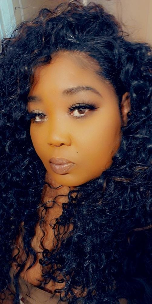 Customer photo review of Vanessa Express Weave Half Wig LAS MOGAN