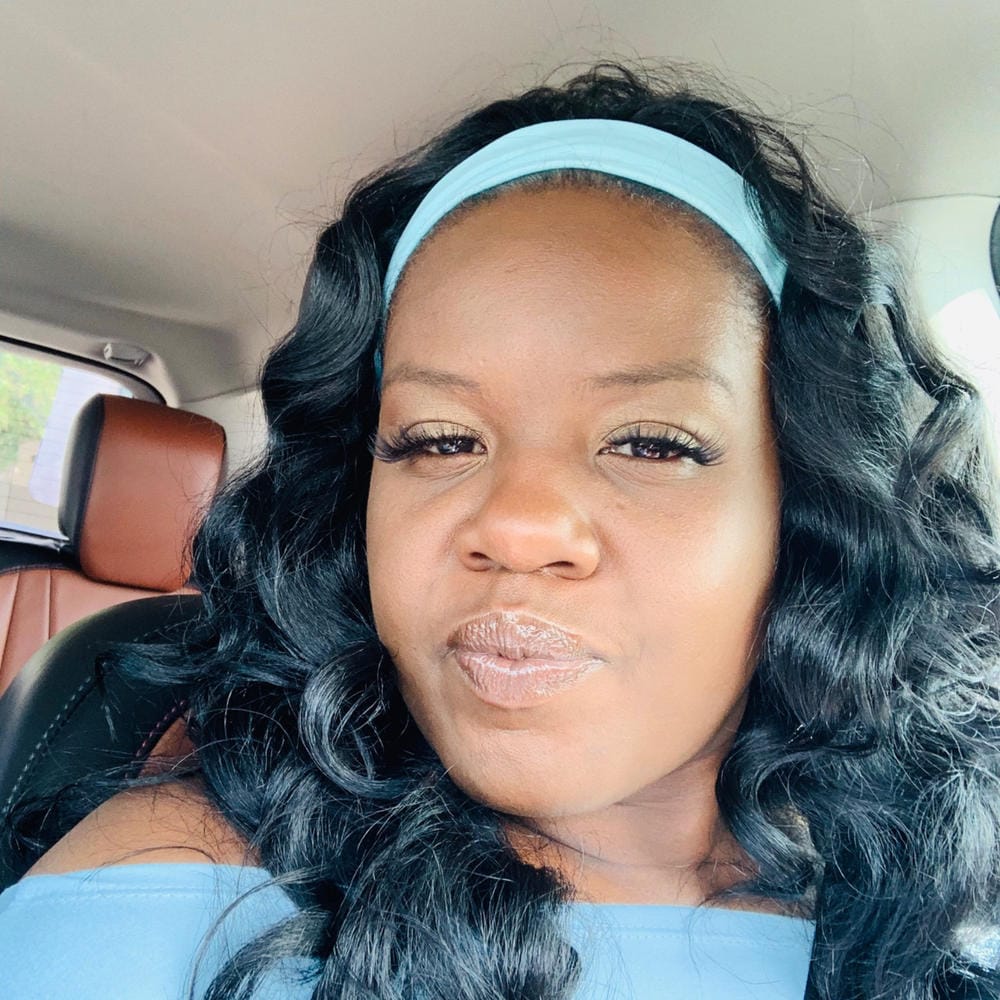 Customer photo review of Sensationnel Synthetic Half Wig Instant Weave - DEE