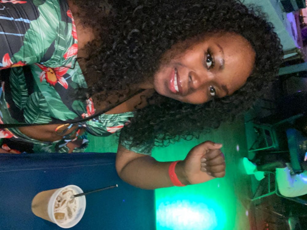 Customer photo review of Outre Premium Synthetic Converti-Cap Wig Curly K.O