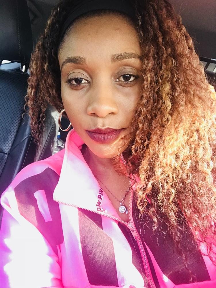 Customer photo review of Freetress Equal Drawstring Fullcap Half Wig MILAN GIRL