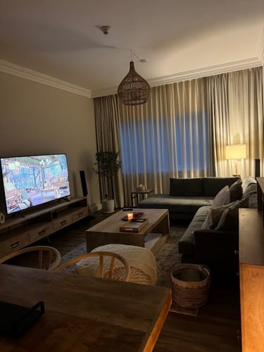 Customer photo review of Ryla 3-Drawer Wooden TV Unit