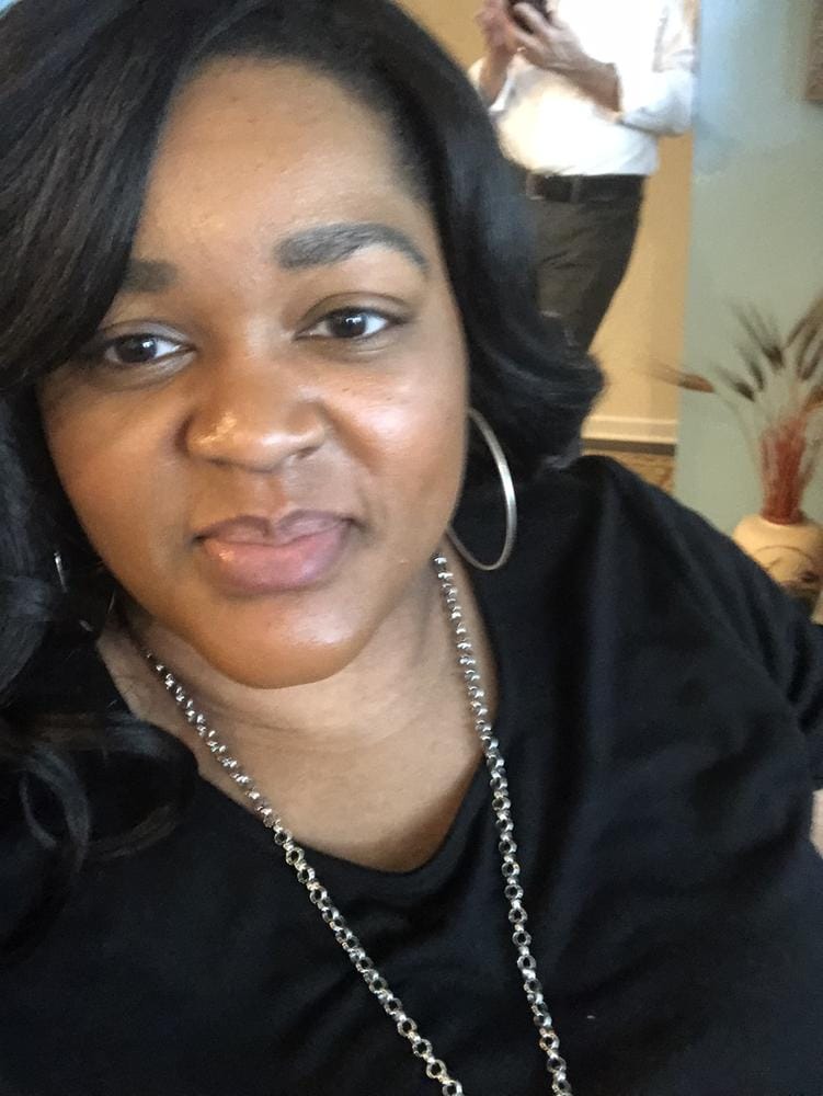 Customer photo review of It's a Wig Quality Synthetic Hair Full Wig - Q PIETTRA