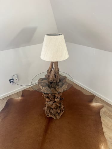 Customer photo review of Design Treibholz Wurzellampe ZOILA Höhe 65 cm