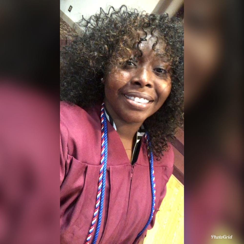 Customer photo review of Outre Quick Weave Half Wig DOMINICAN CURLY (Inspired by Batik Bundle Hair)